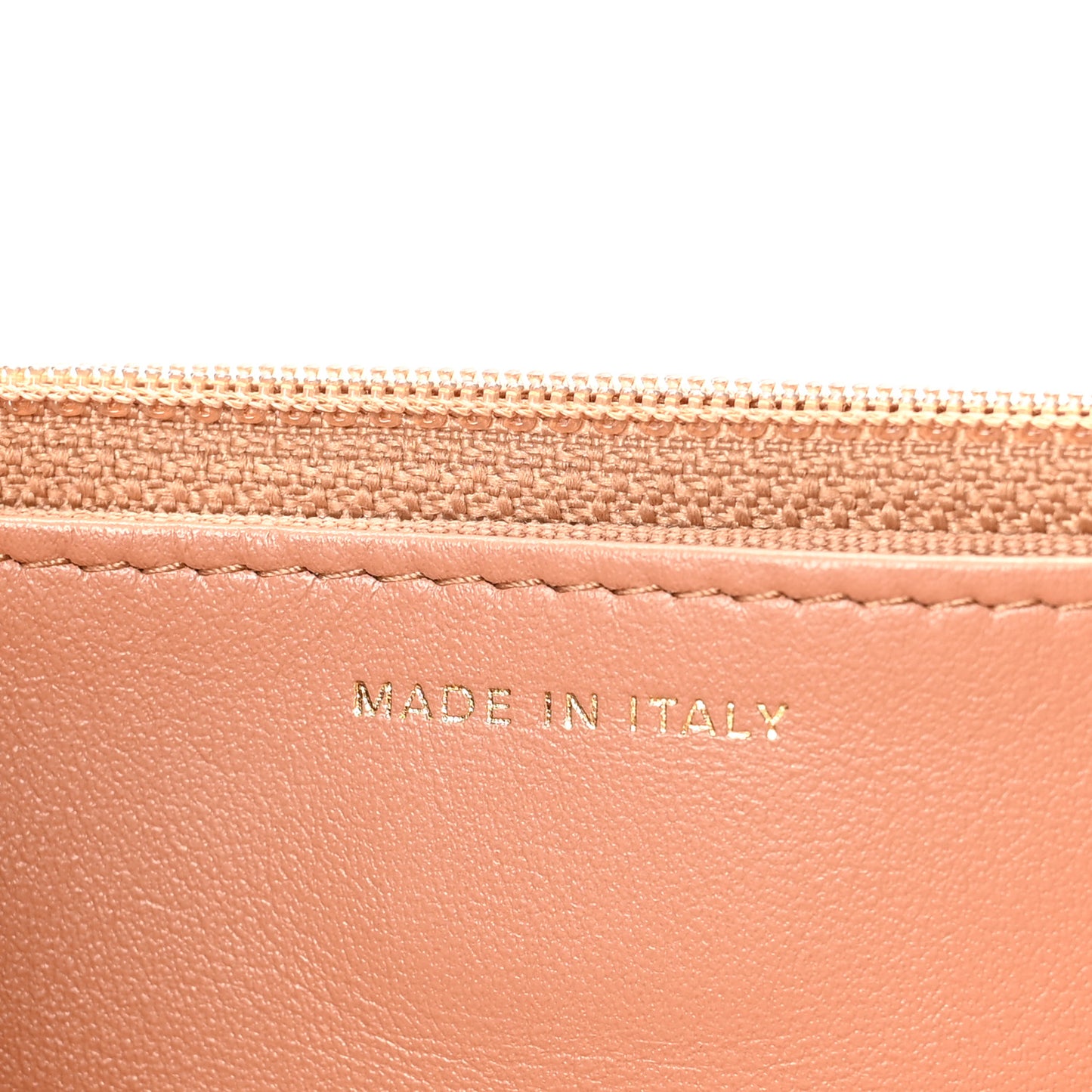 Lambskin Quilted Chanel 19 Wallet On Chain WOC Brown
