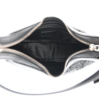Versace Crystal Repeat Mini Hobo Black 5 of 10