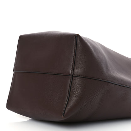 The Row Grained Calfskin Medium N/S Park Tote Acajou 10 of 13