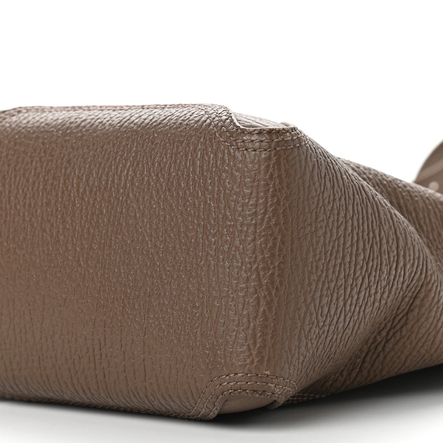 Textured Calfskin Medium Pashli Satchel Taupe