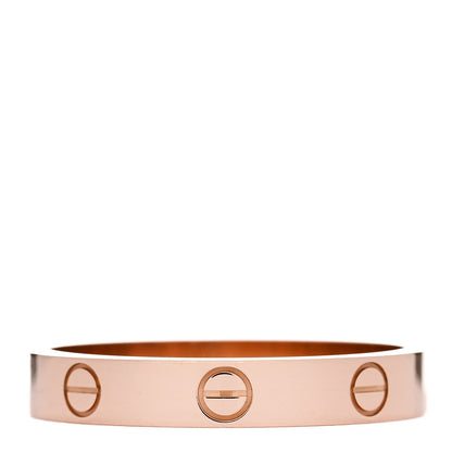 Cartier 18K Pink Gold 3.6mm LOVE Wedding Band Ring 61 9.5 3 of 5