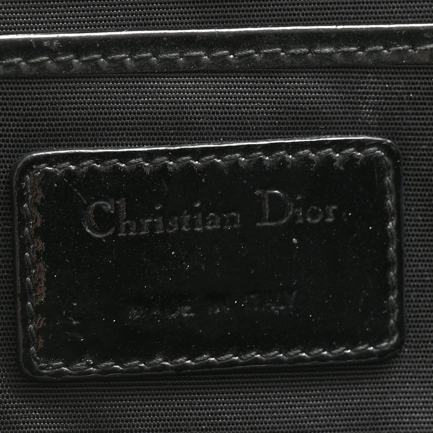 Patent Cannage Lady Dior Convertible Clutch Black