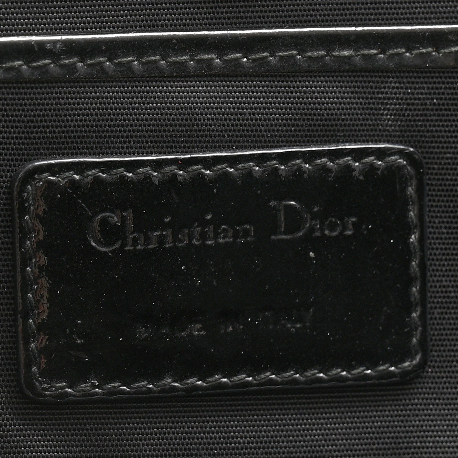 Christian Dior Patent Cannage Lady Dior Convertible Clutch Black 6 of 15