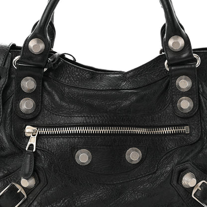 Balenciaga Agneau Giant 21 Silver Hardware City Black 9 of 12