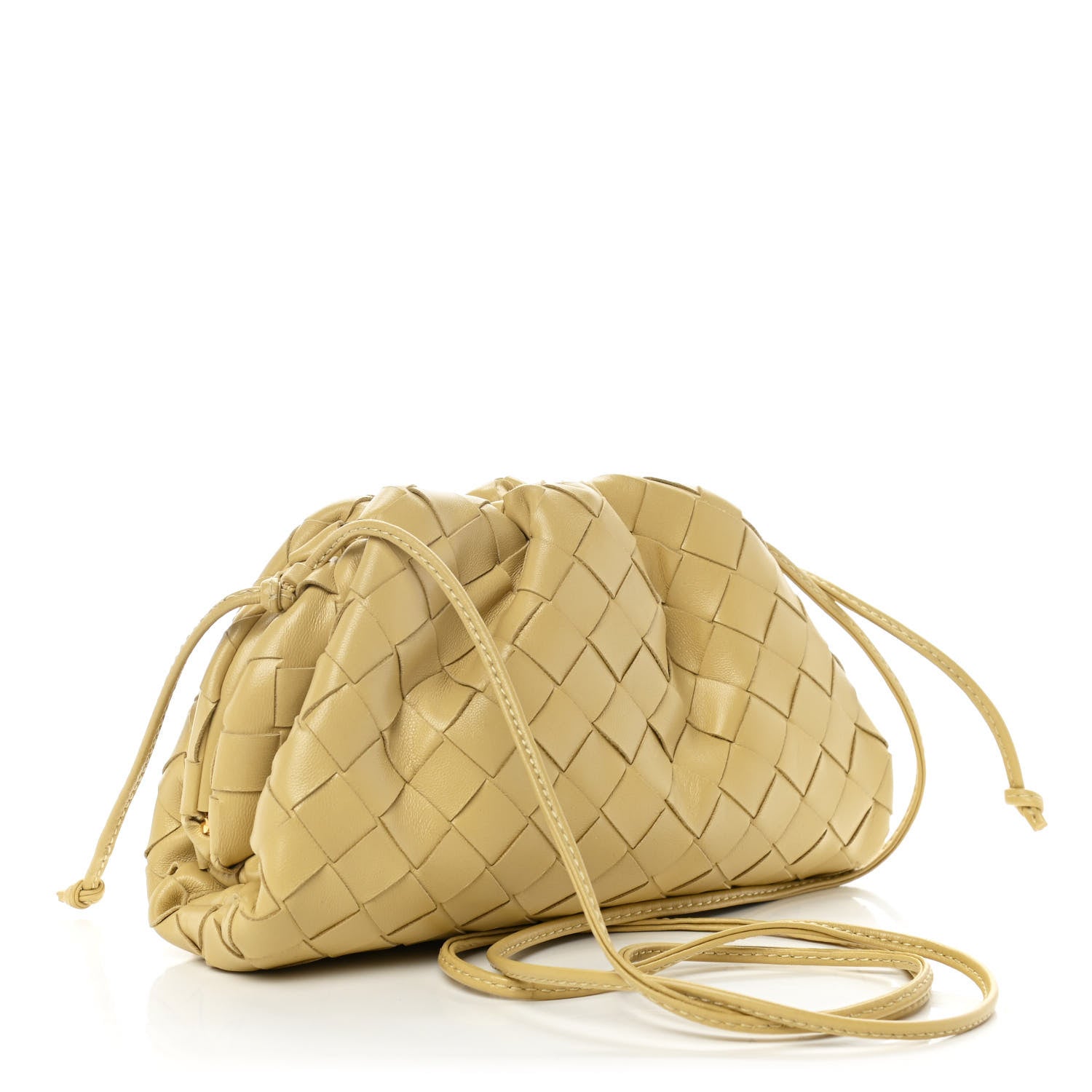 Bottega Veneta Nappa Intrecciato The Mini Pouch Corn 3 of 10