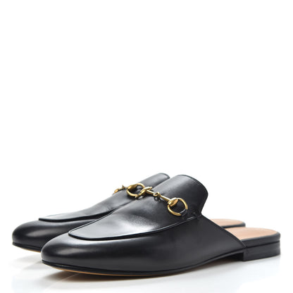 Gucci Calfskin Womens Princetown Slippers 39 Black 3 of 10