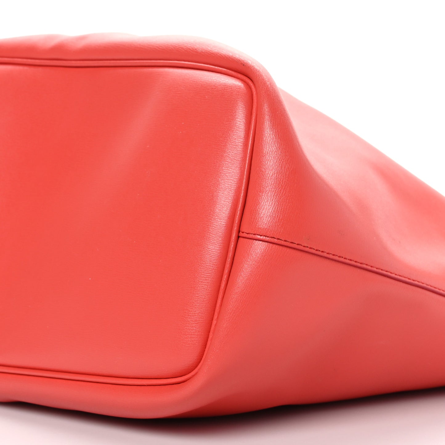 Calfskin Medium Gancini Tote Red