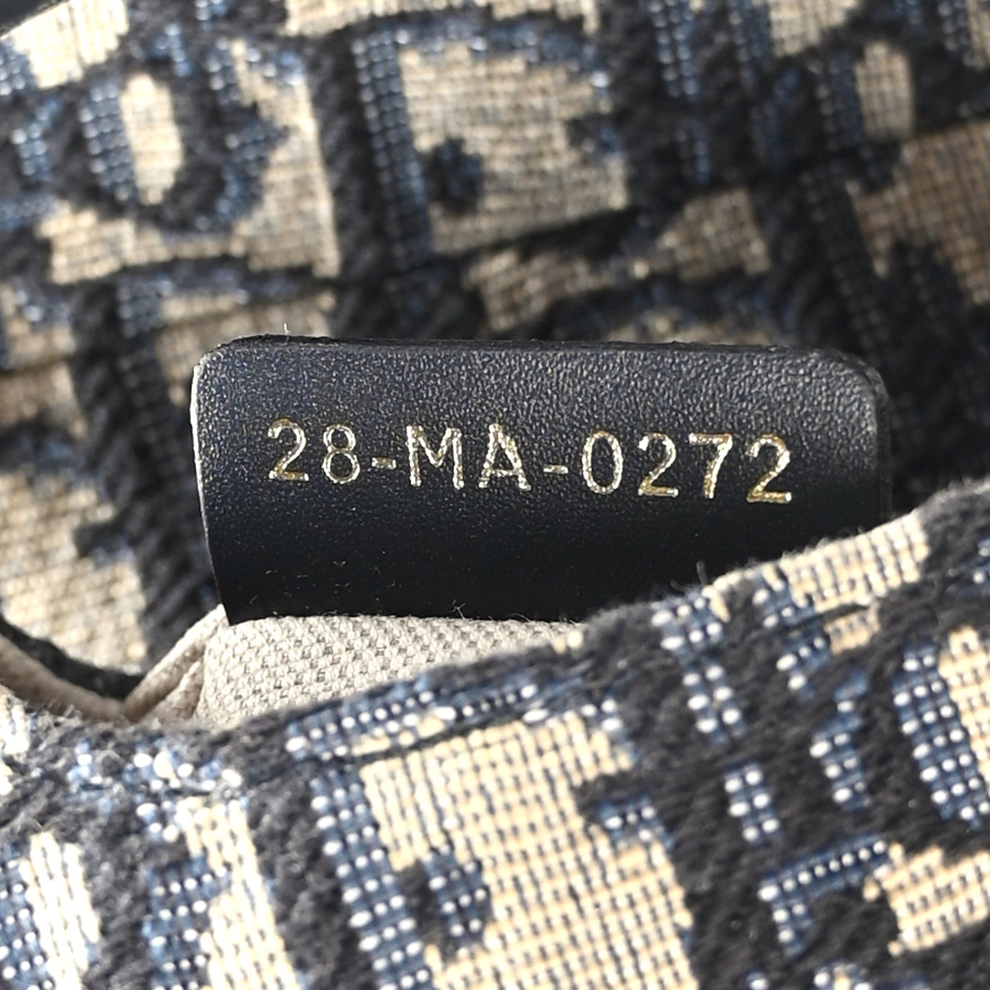 Oblique Mini Saddle Bag With Strap Blue