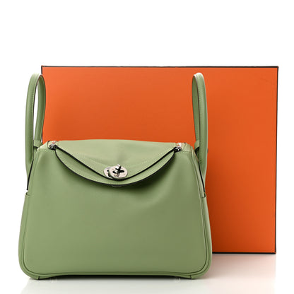 Hermes Evercolor Lindy 26 Vert Criquet 12 of 12