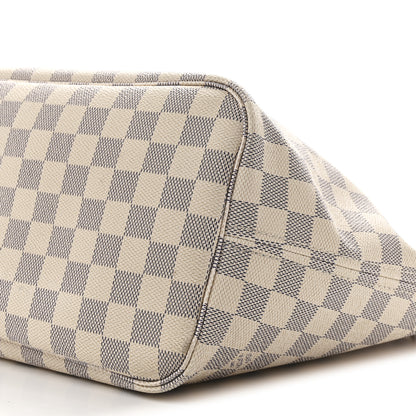 Louis Vuitton Damier Azur Neo Neverfull MM Rose Ballerine 11 of 13
