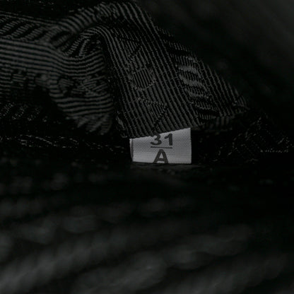 Prada Spazzolato Medium Re-Edition 1995 Double Handle Handbag Black 5 of 11