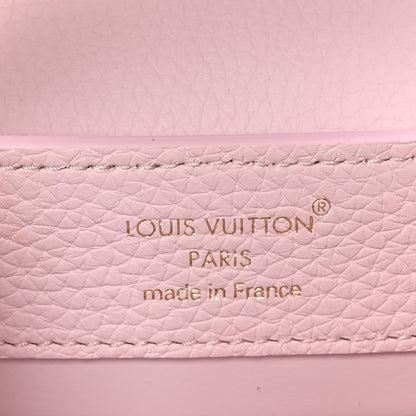 Louis Vuitton Taurillon Harmony Mini Capucines Marshmallow Pink 6 of 9