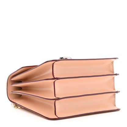 Bulgari Calfskin Serpenti Forever Top Handle Carmel Topaz 4 of 10