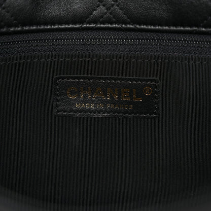 Chanel Lambskin Quilted Pearl Studded Flap Black 6 of 12