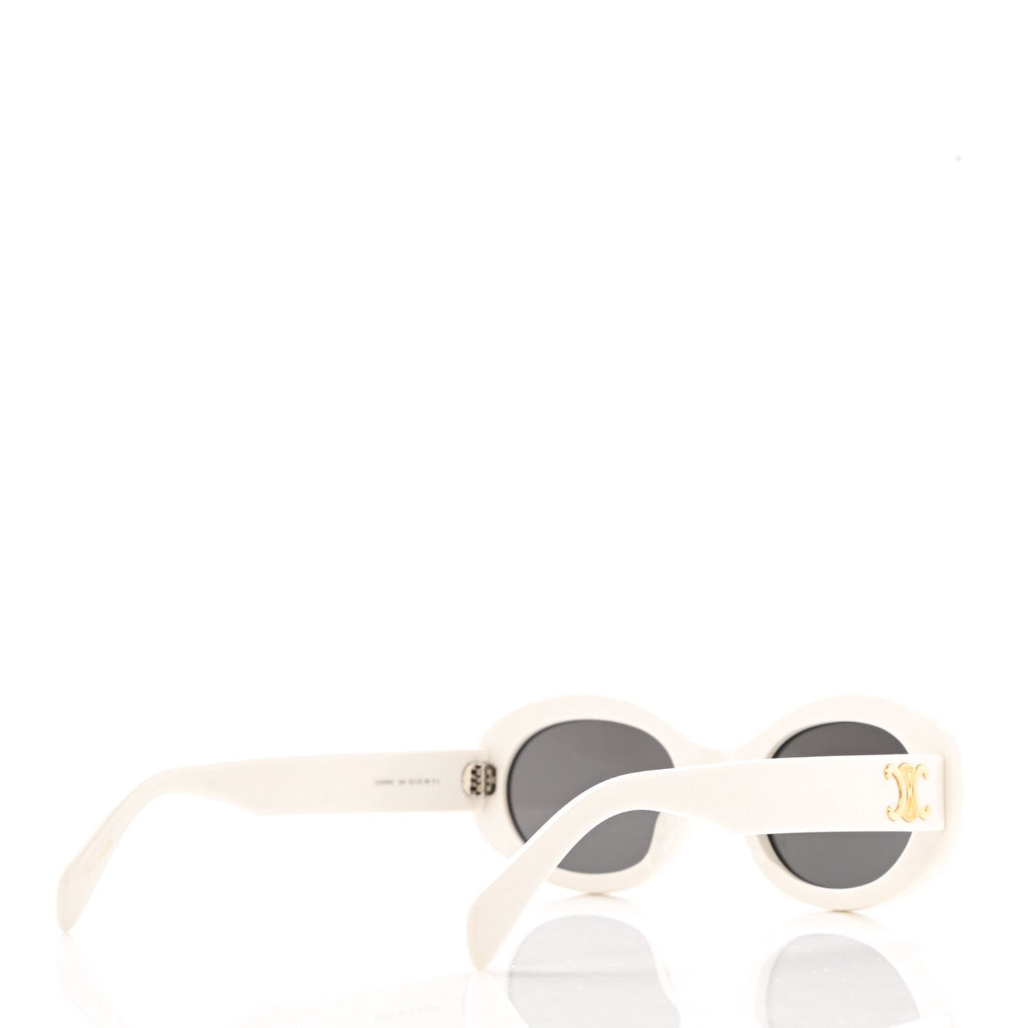 Acetate Triomphe 01 Sunglasses CL 40194U White