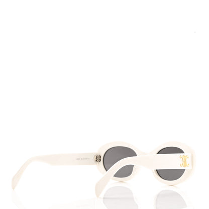 Celine Acetate Triomphe 01 Sunglasses CL 40194U White 4 of 7