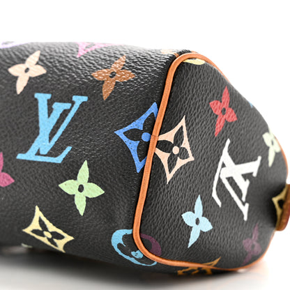 Louis Vuitton Monogram Multicolor Mini Sac HL Speedy Black 9 of 9