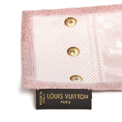 Louis Vuitton Silk Monogram New Denim Bandeau Rose Clair 3 of 4