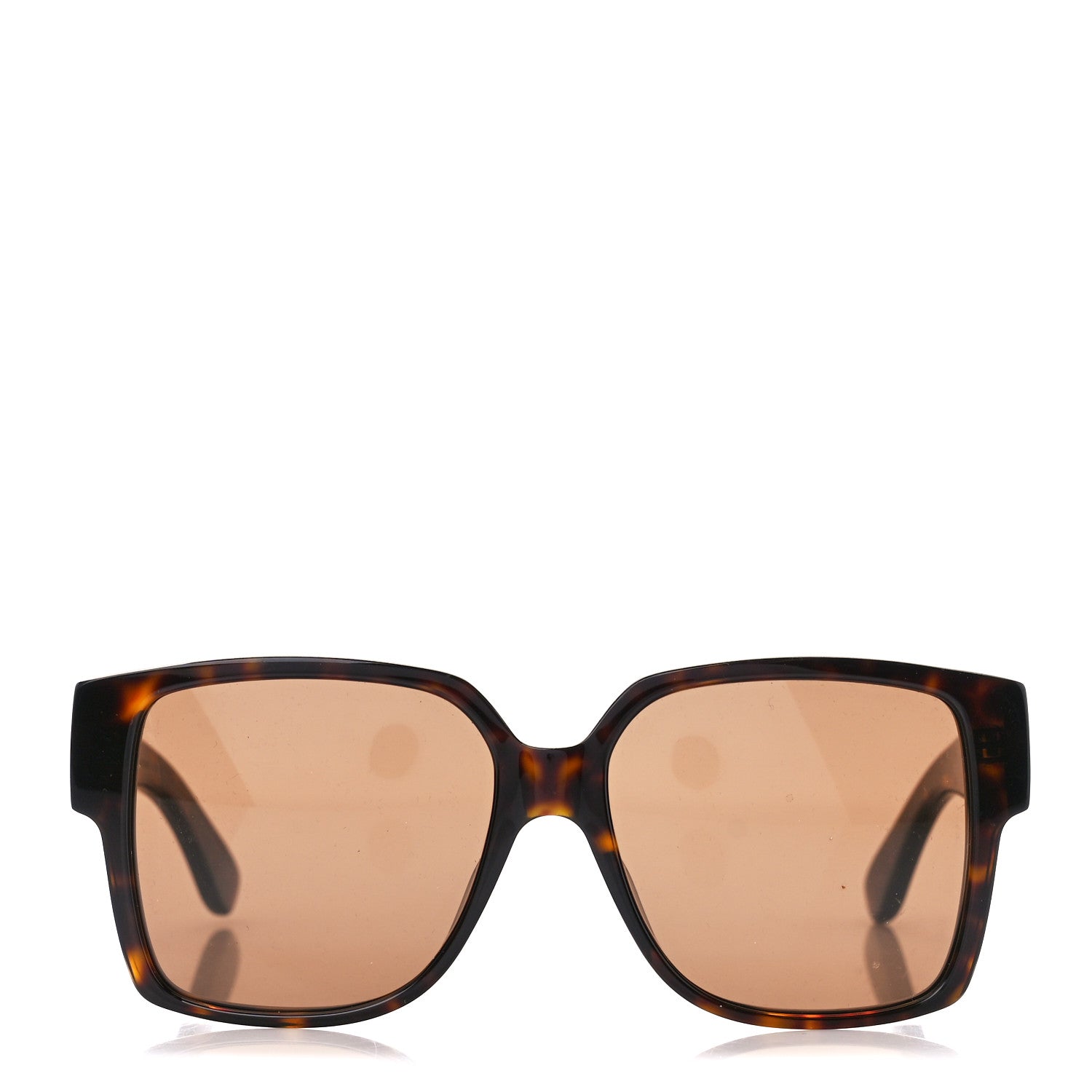 Saint Laurent Acetate Square SL M9N Sunglasses Tortoise 2 of 7