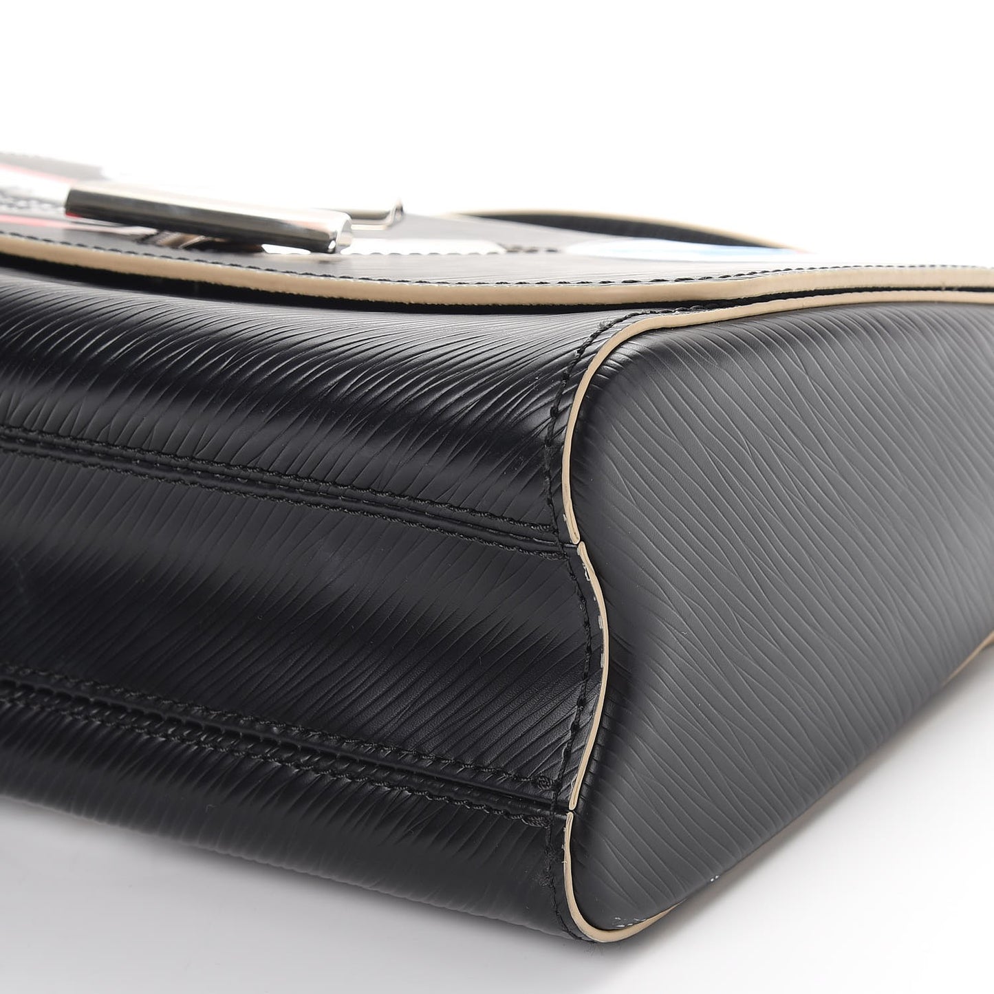 Epi World Tour Twist Shoulder Bag MM Black