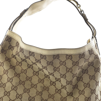 Gucci Monogram Medium Wave Hobo Dark Brown 10 of 10