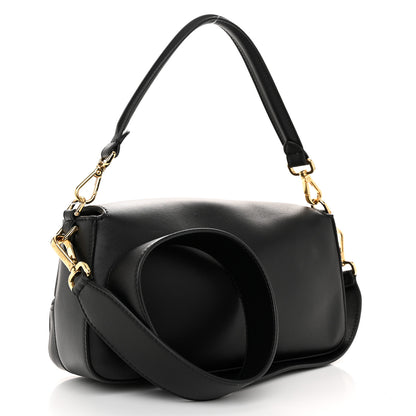 Fendi Shiny Nappa Multipocket Baguette Black 3 of 10