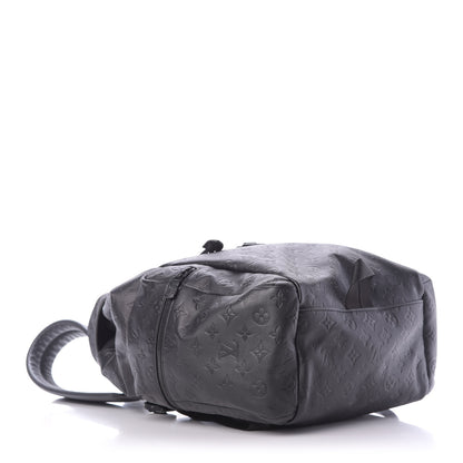 Louis Vuitton Calfskin Monogram Shadow Discovery Backpack Black 3 of 11