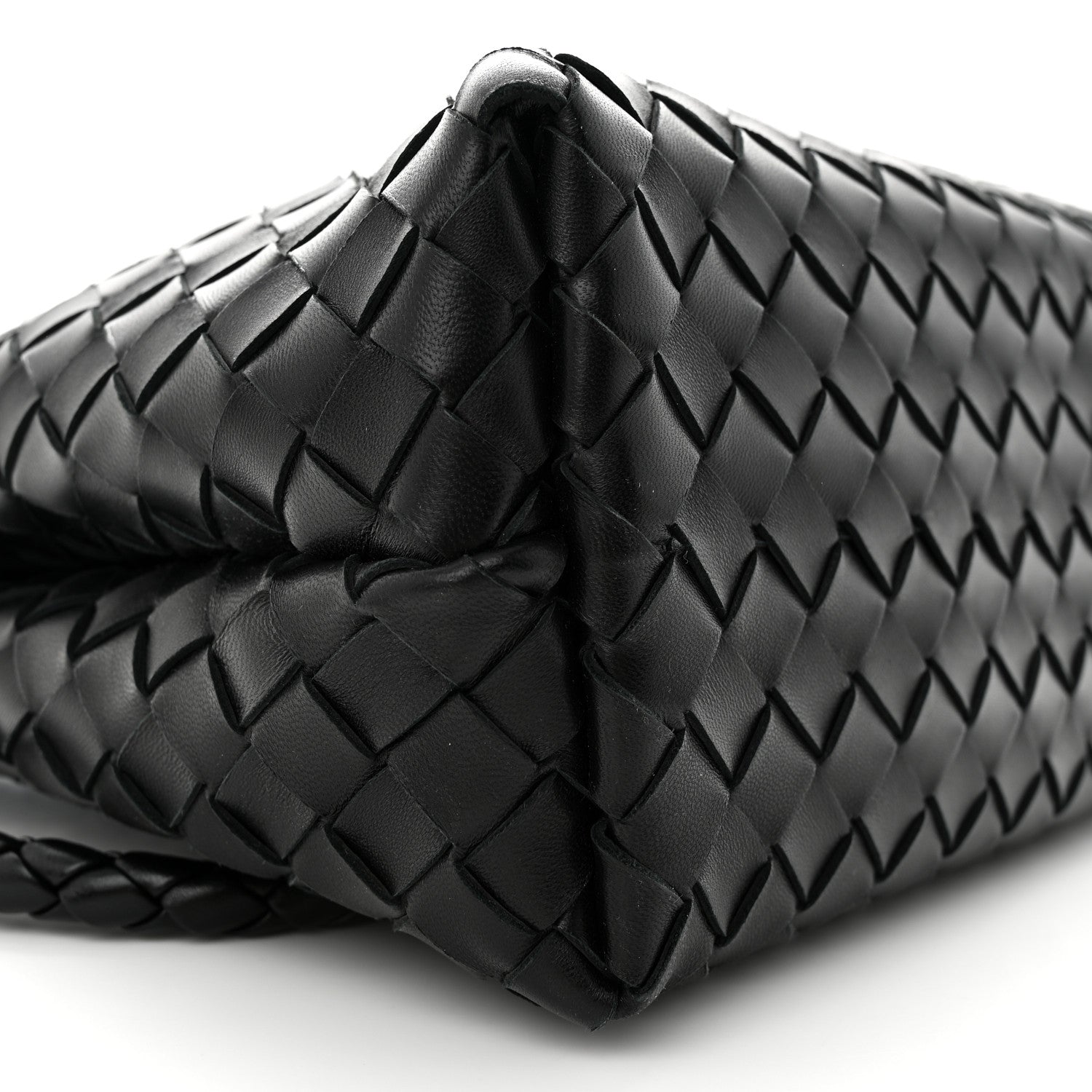 Bottega Veneta Nappa Intrecciato Medium Andiamo Shoulder Bag Black 8 of 9