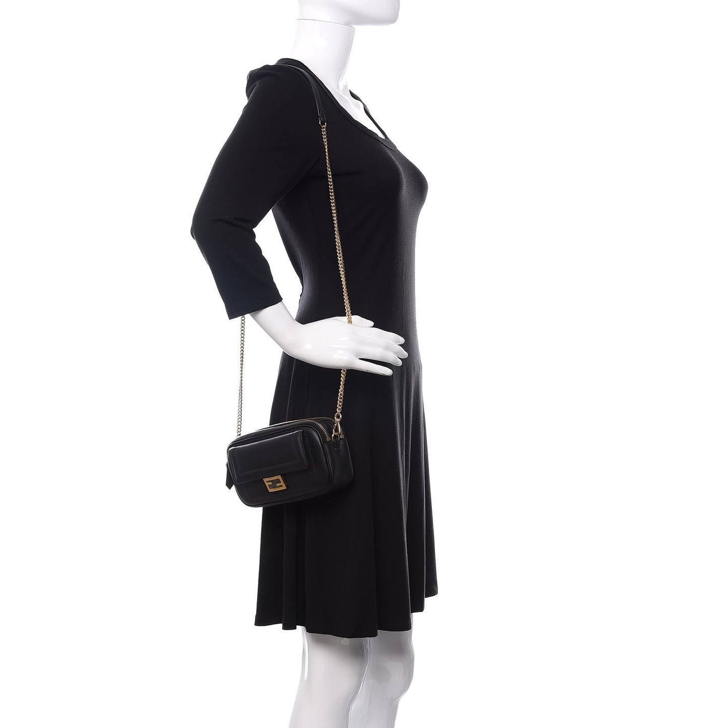 Vitello Grace Matte Easy Baguette Black