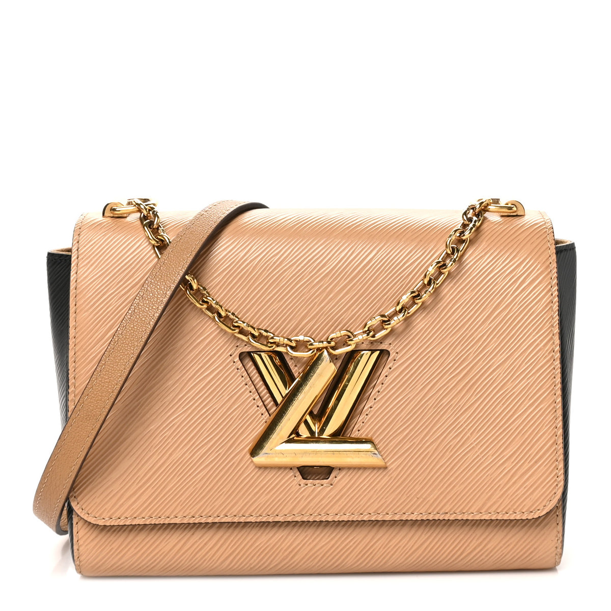 Louis Vuitton Epi Twist Shoulder Bag MM Camel 1 of 10