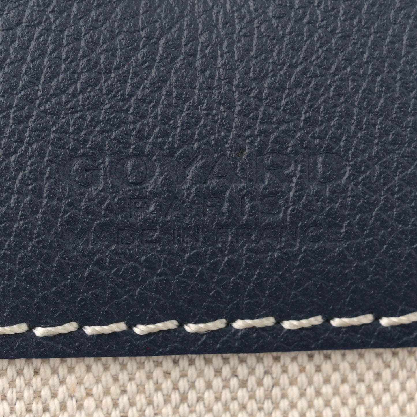 Goyardine Saint Louis PM Navy