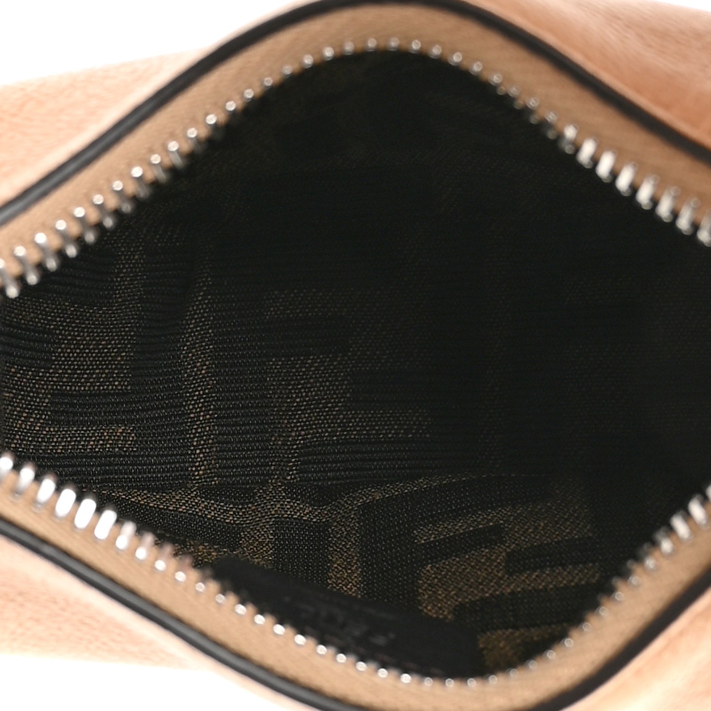 Vitello Grace Nano Fendigraphy Hobo Charm Miele Scuro