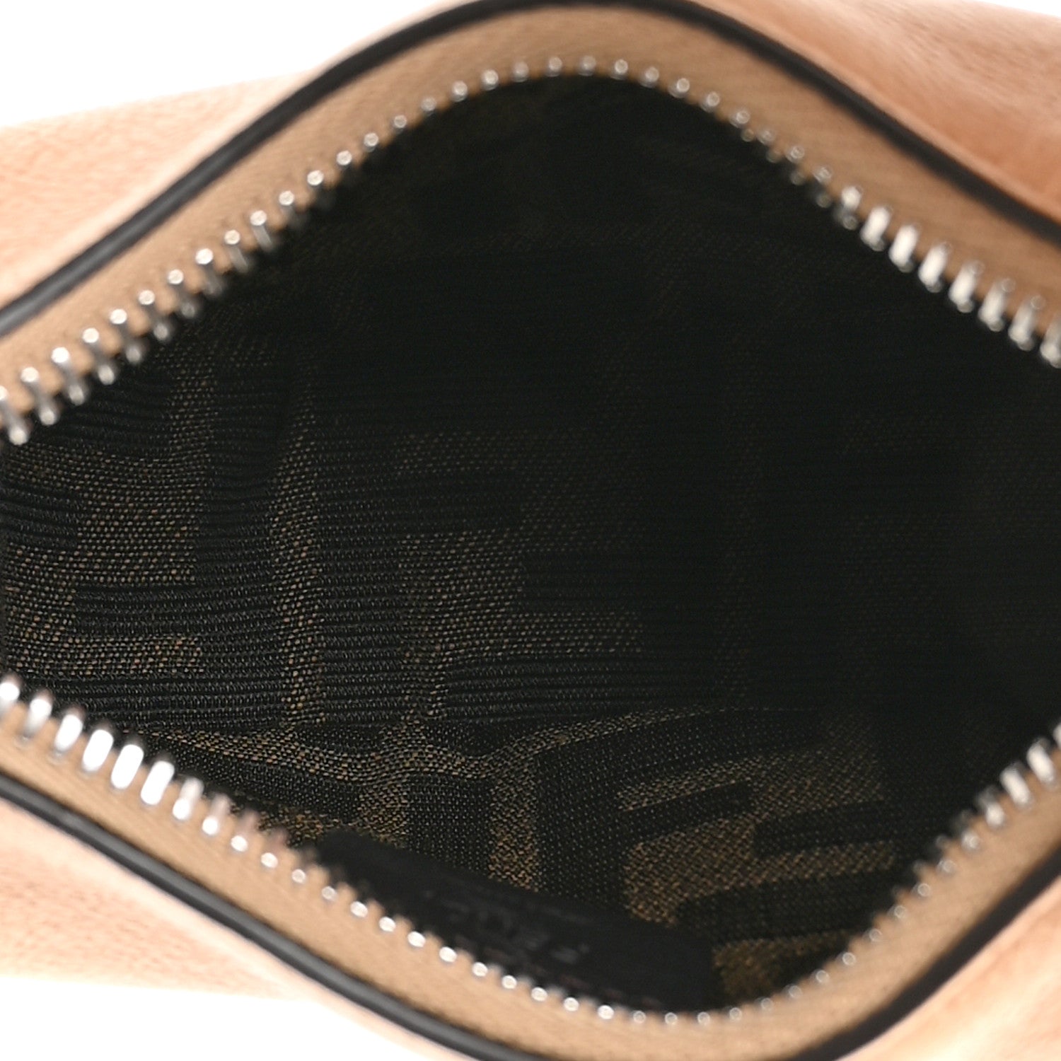 Fendi Vitello Grace Nano Fendigraphy Hobo Charm Miele Scuro 5 of 10
