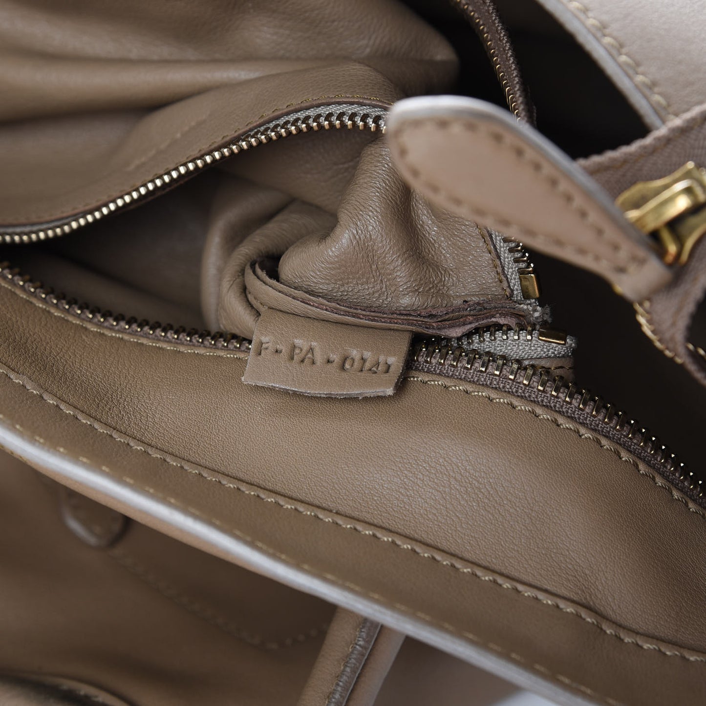 Smooth Calfskin Mini Luggage Dune