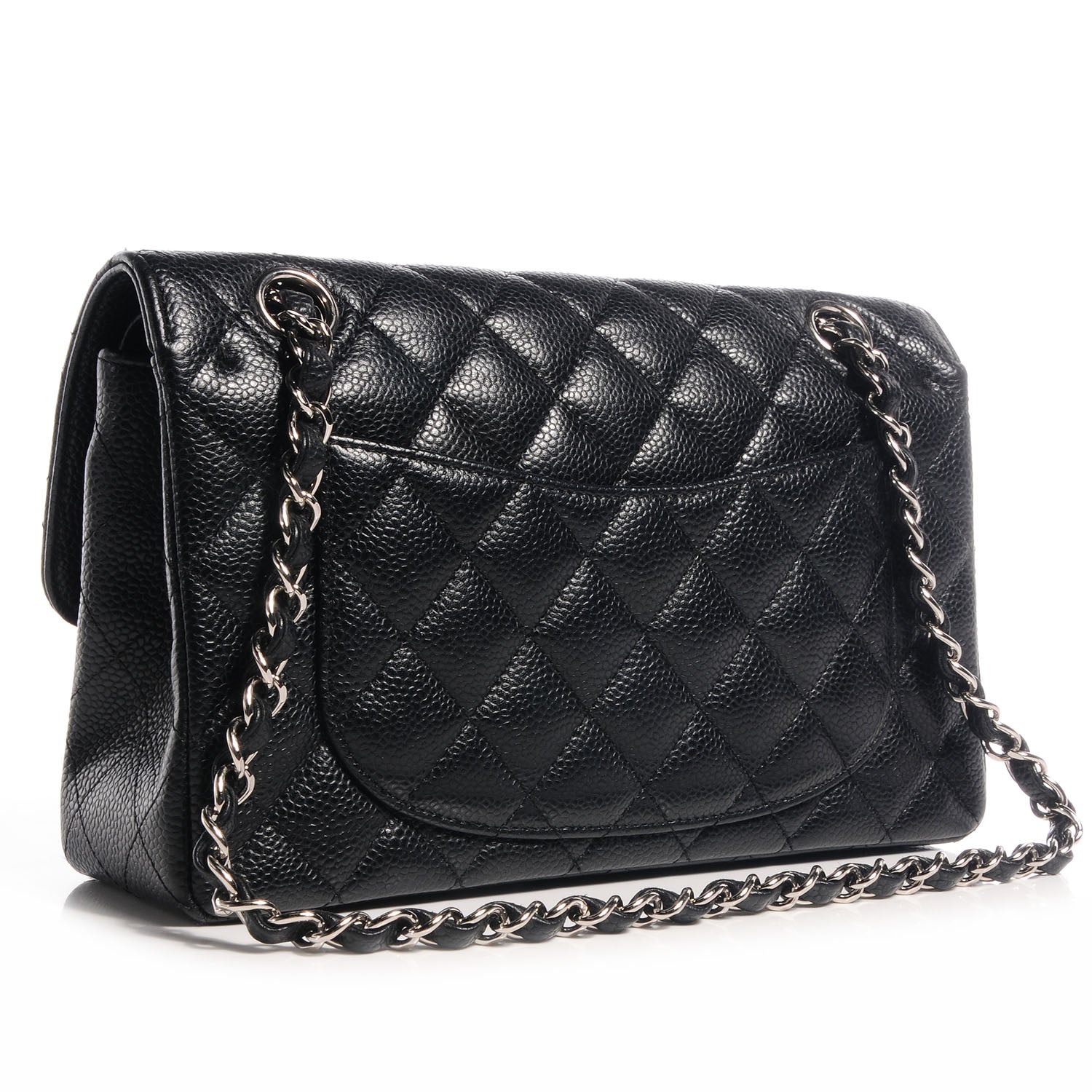 Chanel Caviar Quilted Small Double Flap Black 3 of 8
