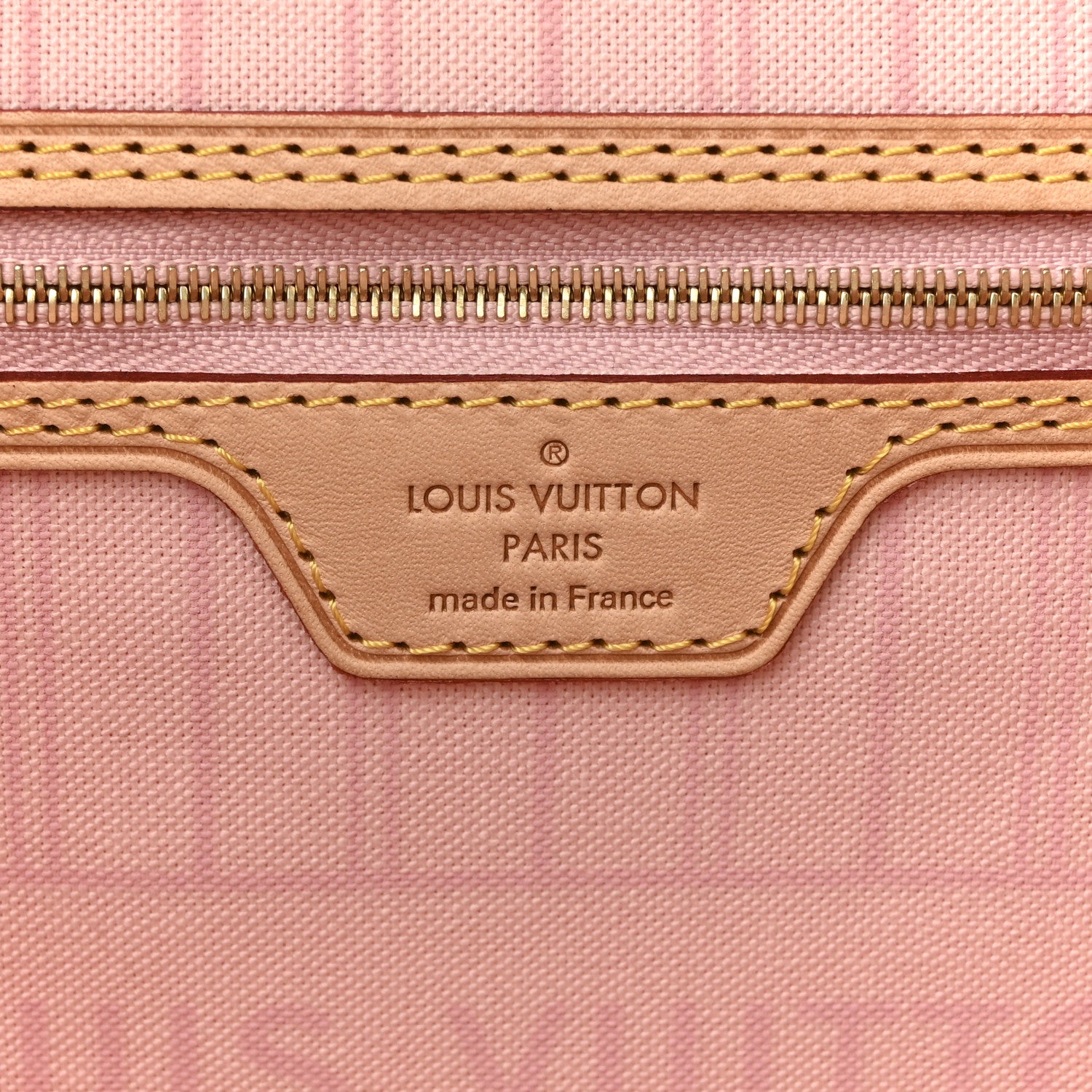 Louis Vuitton Damier Azur Neo Neverfull GM Rose Ballerine 7 of 14