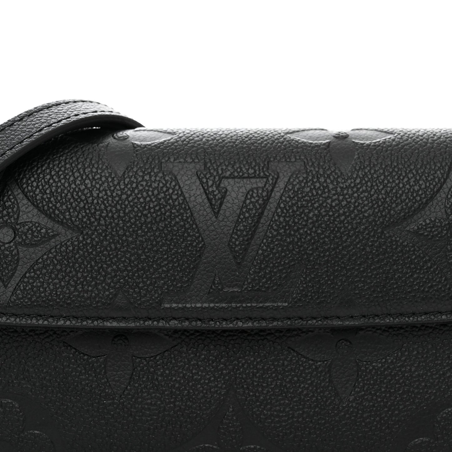 Empreinte Monogram Giant Ivy Wallet On Chain Black