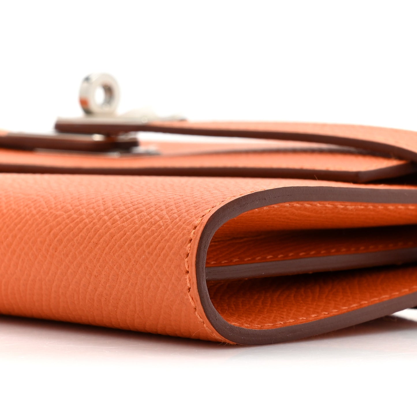 Epsom Kelly Longue Wallet Orange