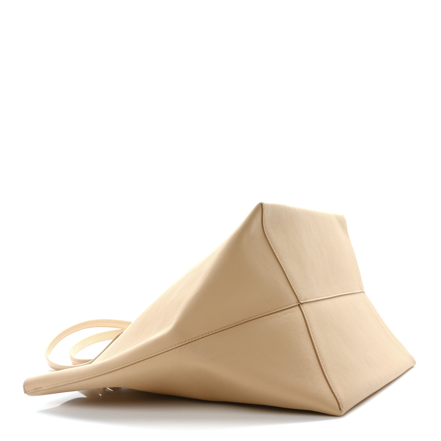 Mansur Gavriel Supple Calfskin Everyday Soft Tote Sandstone Cornflower 5 of 11