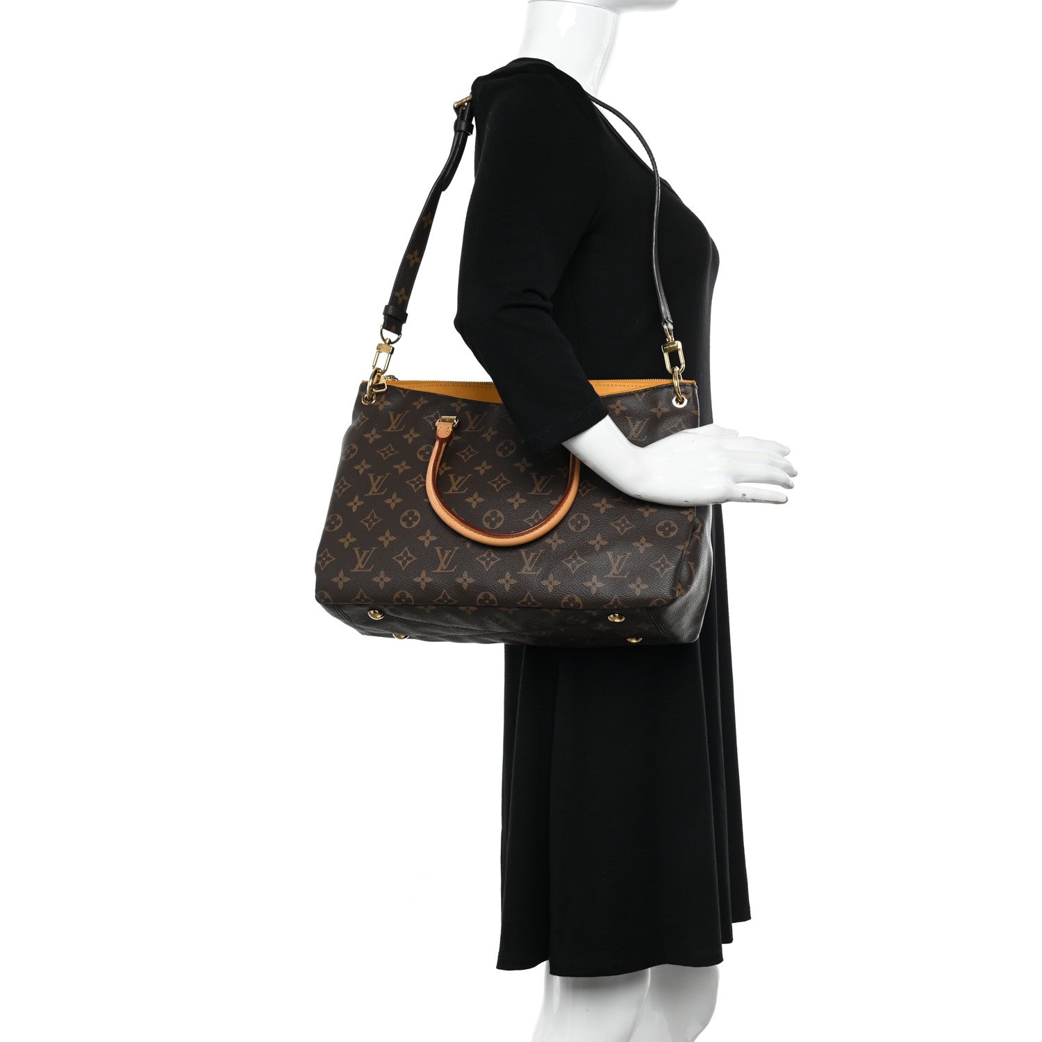 Louis Vuitton Monogram Pallas Safran 2 of 11