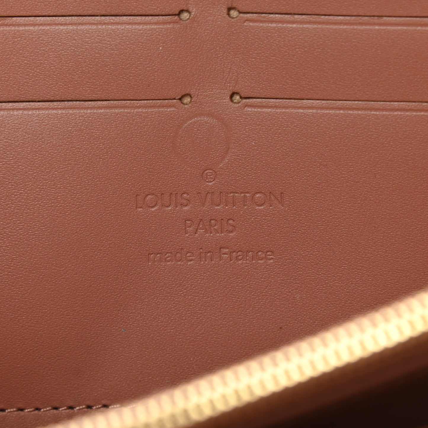 Vernis Zippy Wallet Rose Velours