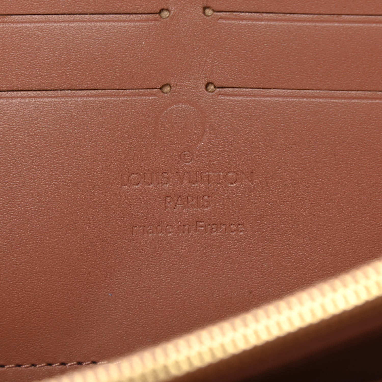 Louis Vuitton Vernis Zippy Wallet Rose Velours 6 of 7