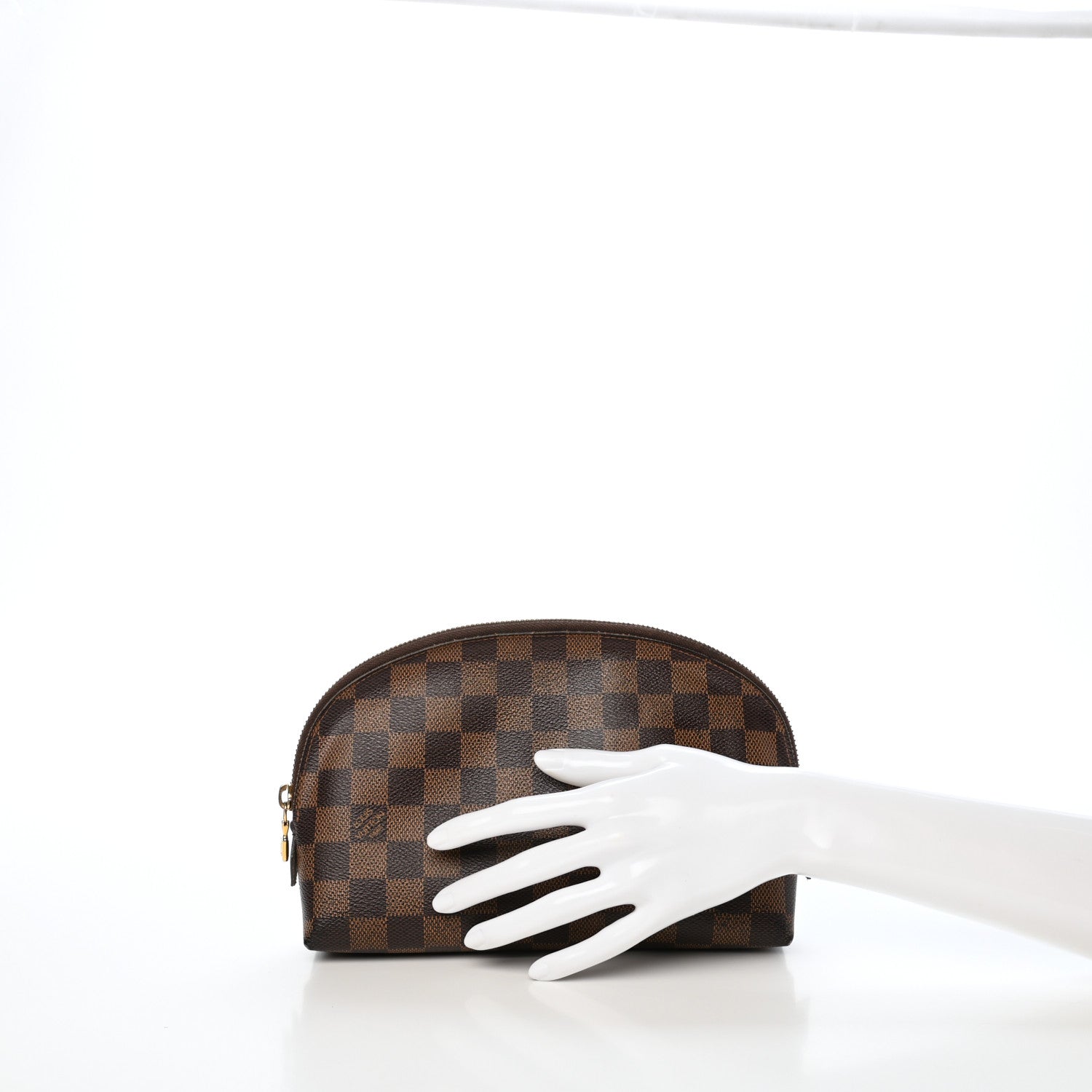 Louis Vuitton Damier Ebene Cosmetic Pouch GM 2 of 9