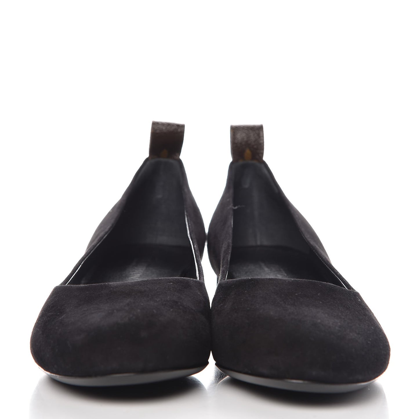 Suede Uniformes Pump 38.5 Black