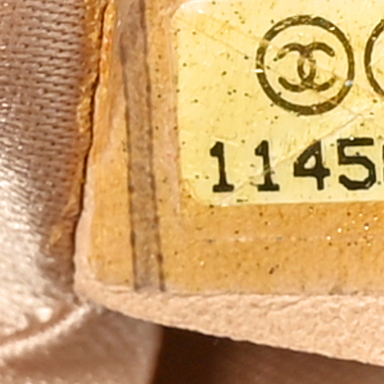 Chanel Lambskin Bubble Quilt Bowler Beige 7 of 11