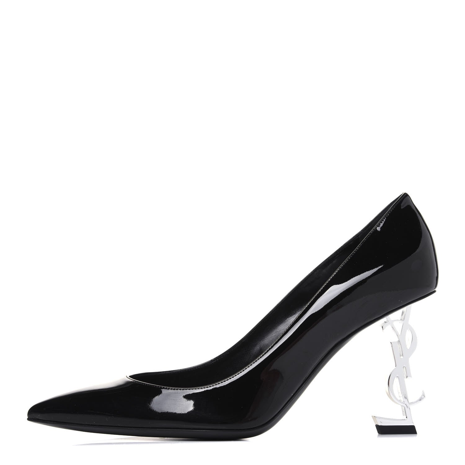 Saint Laurent Patent Opyum 85 Pumps 39 Black 1 of 10