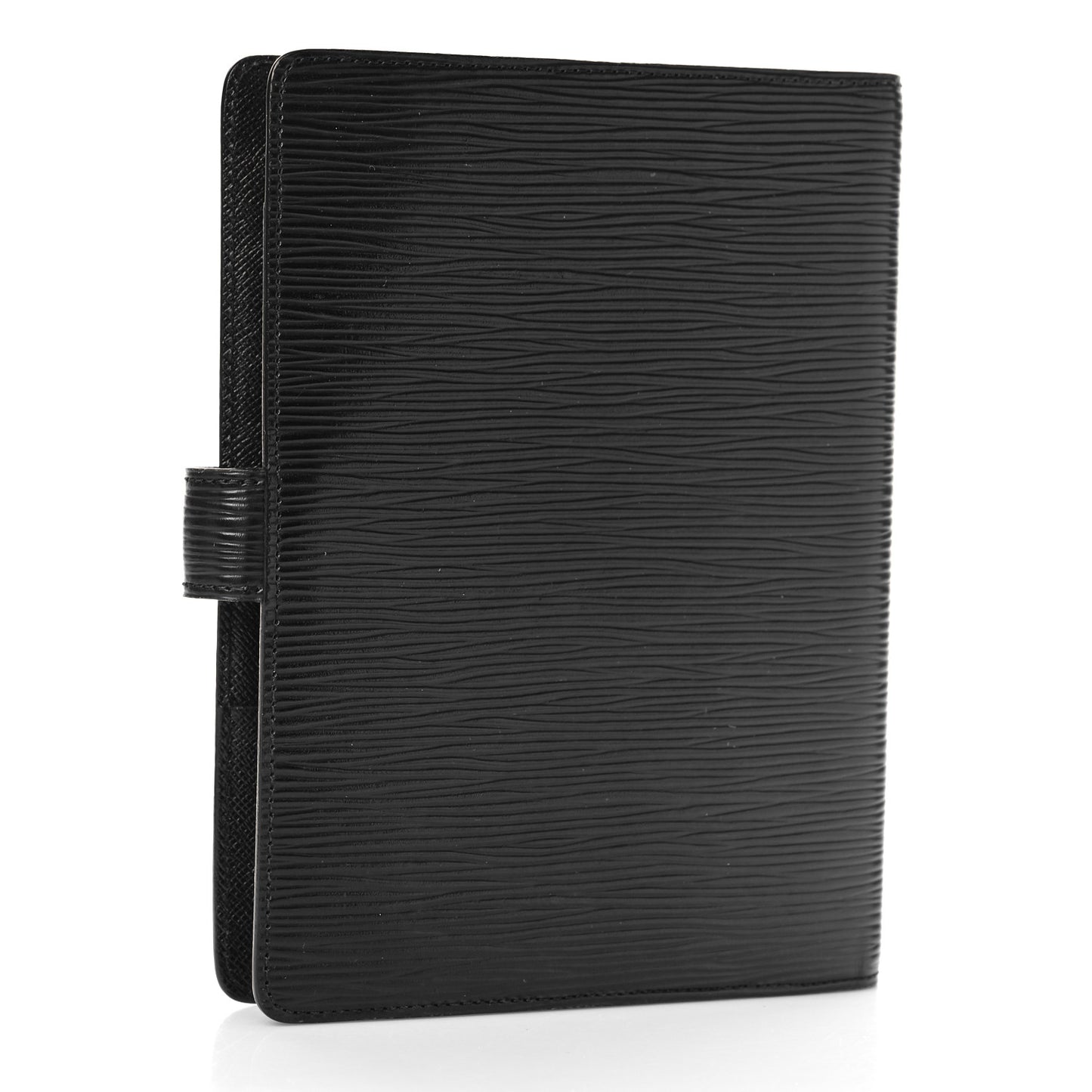 Epi Medium Ring Agenda Cover Black