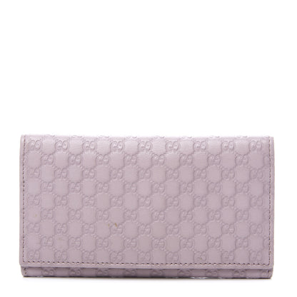 Gucci Microguccissima Flap Wallet Mauve 1 of 9