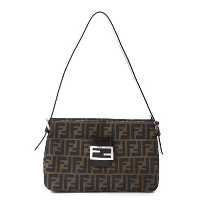 Fendi Zucca Shoulder Bag Tobacco 1 of 9