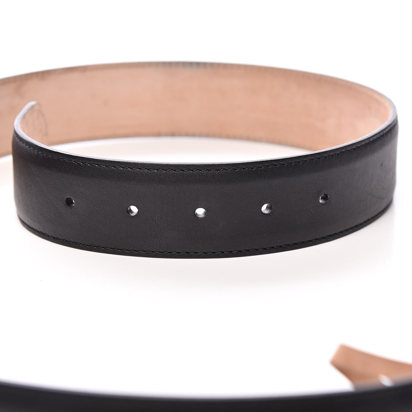 Calfskin Interlocking G 37mm Belt 95 38 Black